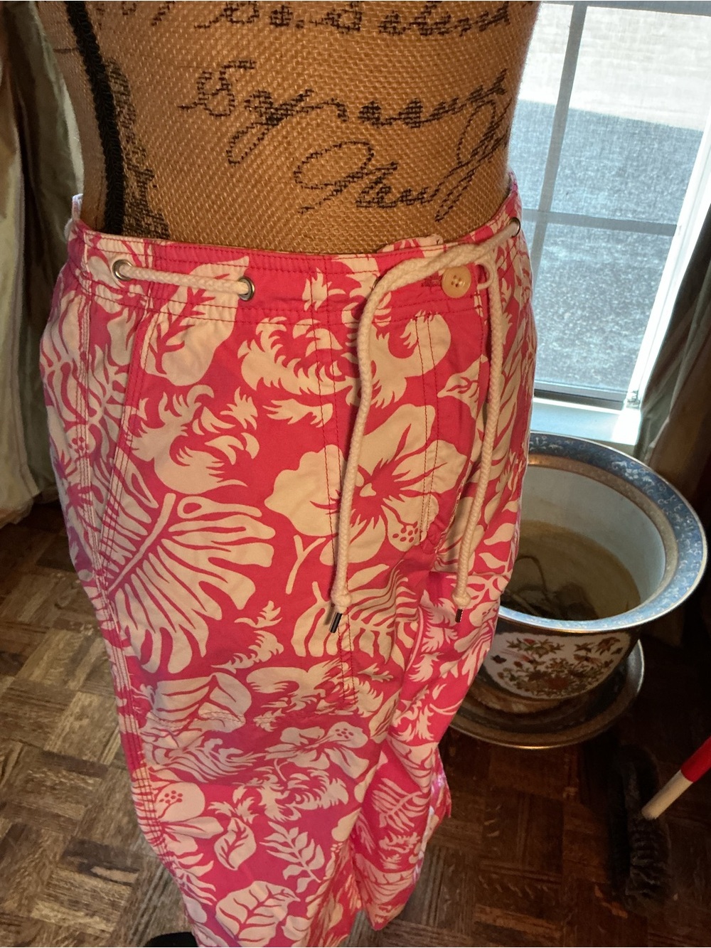 Ralph Lauren Pink Floral Two-Piece Pantsuit - Picture 6 of 8